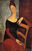 Amedeo Modigliani Portrait of Jeanne Hebuterne oil on canvas